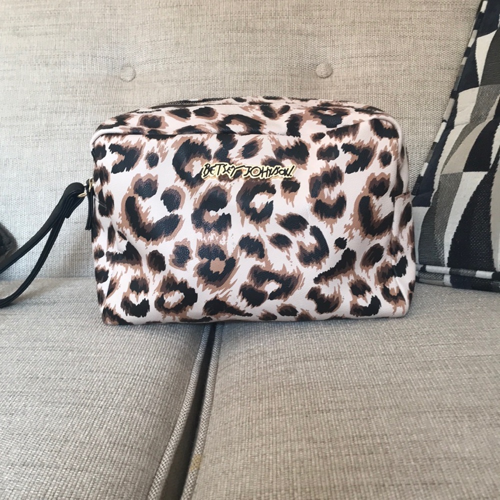 Large Betsey Johnson Cosmetic/Travel Case